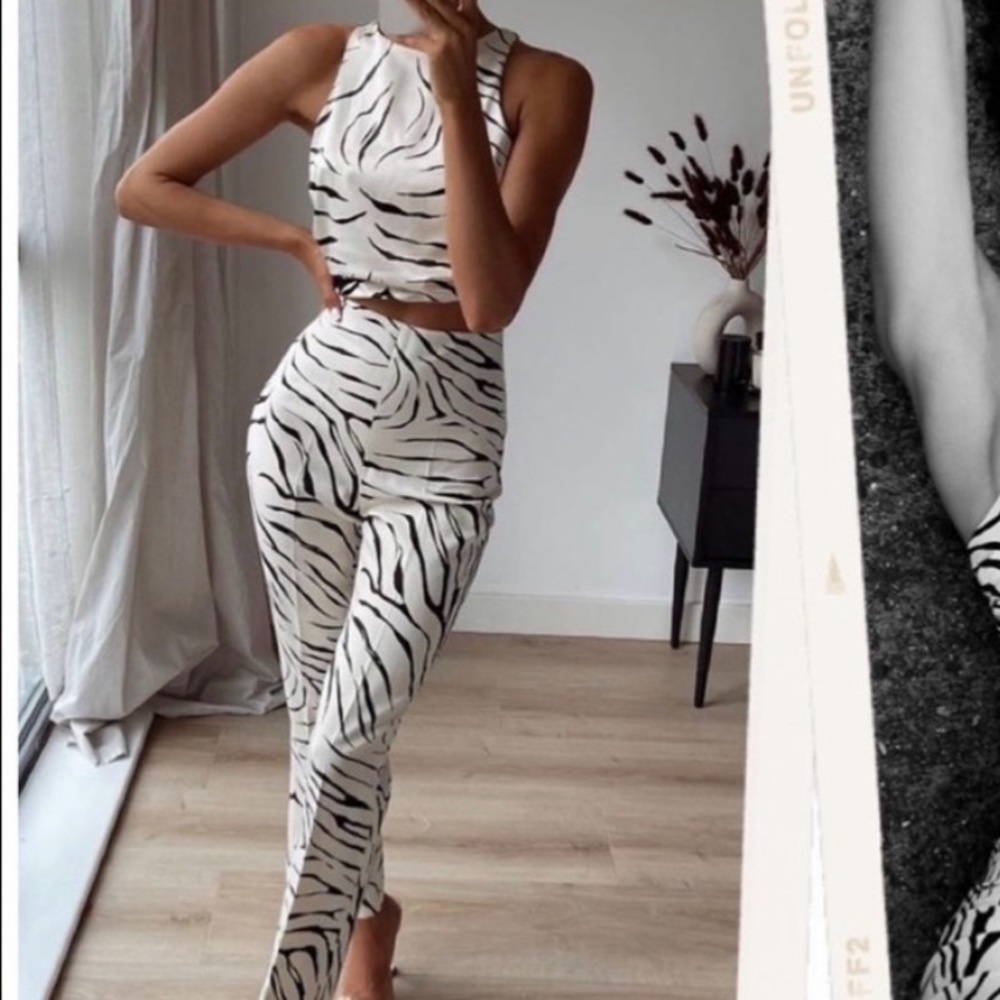 Zara zebra set
